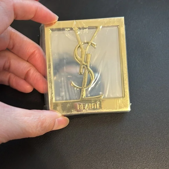 YSL Mini Bundle w/ Gold YSL Logo Mirror - Picture 4 of 7